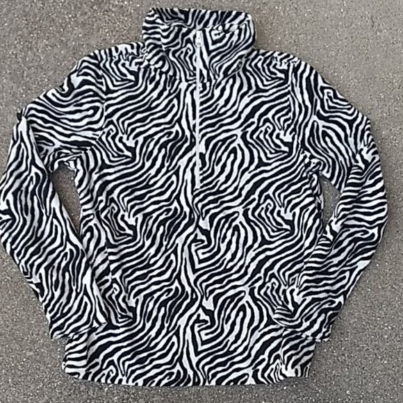 Laura Scott women's zebra print pullover medium - Picture 1 of 6